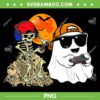 Halloween Skeleton Ghost Gamer PNG, Boys kids Gaming Scary PNG, Skeleton Play Video Game PNG