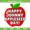 Johnny Appleseed Apple Day SVG PNG, Sept 26 Orchard Nursery Kids SVG Johnny Appleseed Apple Day SVG PNG, Sept 26 Orchard Nursery Kids SVG