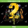 Star Wars Classic Characters Second Birthday PNG, Star Wars Party 2 Year Old PNG