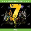 Star Wars Classic Characters Seventh Birthday PNG, Kids Star Wars 7 Years Old PNG