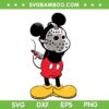Mickey Jason Voorhees SVG PNG, Funny Mickey Mouse Horror Character SVG, Disney Mouse Killer DXF SVG PNG EPS