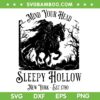 Mind Your Head Sleepy Hollow 2024 SVG, Halloween Horror Movie Sleepy Hollow SVG PNG
