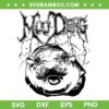 Moo Deng Black and White SVG, Cute Hippo Moo Deng SVG PNG