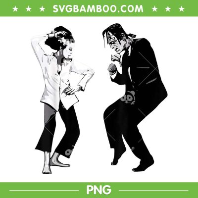 Frankenstein Monster And Bride Dancing PNG, Funny Frankenstein Halloween PNG Frankenstein Monster And Bride Dancing PNG, Funny Frankenstein Halloween PNG