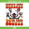 Theres Some Horrors In This House PNG, Funny Horror Characters Dancing PNG