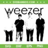 Weezer Blue Album SVG PNG, Weezer Blue Anniversary Tracklist SVG Weezer Blue Album SVG PNG, Weezer Blue Anniversary Tracklist SVG