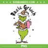 Basic Grinch Leopard PNG, Grinch Boogie Leopard PNG, Christmas Grinch Stanley Tumbler PNG