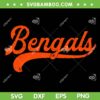 Bengals Nickname SVG PNG, Vintage Cincinnati Bengals AFC North SVG