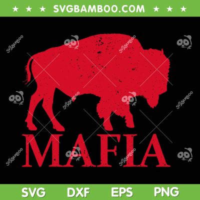 Bills Mafia SVG PNG, NFL Buffalo Bills Logo SVG