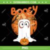 Booey Halloween PNG, Funny Bluey Ghost Spooky Season PNG, Blue Heeler Halloween PNG