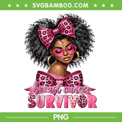 Afro Queen Breast Cancer Survivor PNG, Black Women Pink Ribbon PNG Afro Queen Breast Cancer Survivor PNG, Black Women Pink Ribbon PNG