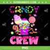 Candy Squad PNG, Candy Land Halloween Costume PNG, Candy Crew Shirt PNG
