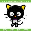 Chococat Skeleton Halloween SVG PNG, Sanrio Friends Skeleton SVG Chococat Skeleton Halloween SVG PNG, Sanrio Friends Skeleton SVG