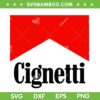 Cignetti SVG PNG, Curt Cignetti American football Coach SVG