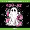 Cute Boo Jee Leopard PNG, Girl Tumbler Ghost Boujee Halloween PNG