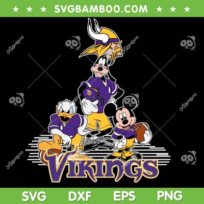 Disney Mickey and Friends Vikings Football SVG, Mickey Mouse Minnesota Vikings SVG PNG, Donald Duck Goofy Rugby Ball SVG Disney Mickey and Friends Vikings Football SVG, Mickey Mouse Minnesota Vikings SVG PNG, Donald Duck Goofy Rugby Ball SVG