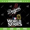 Dodgers World Series 2024 SVG, Los Angeles Dodgers Champions 2024 SVG PNG