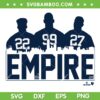 Empire Soto Judge and Stanton SVG PNG, New York Yankees Baseball Players SVG, Yankees Champions DXF SVG PNG EPS Empire Soto Judge and Stanton SVG PNG, New York Yankees Baseball Players SVG, Yankees Champions DXF SVG PNG EPS