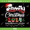 Family Christmas 2024 PNG, Family Making Memories Together PNG, Xmas Squad Santa PNG
