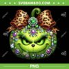 Funny Grinch Pumpkin Face PNG, The Grinch Head Leopard PNG Funny Grinch Pumpkin Face PNG, The Grinch Head Leopard PNG