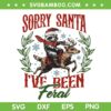 Funny Raccoon Christmas Holiday SVG, Sorry Santa I've Been Feral SVG PNG, Raccoon Santa Christmas SVG PNG Funny Raccoon Christmas Holiday SVG, Sorry Santa I've Been Feral SVG PNG, Raccoon Santa Christmas SVG PNG