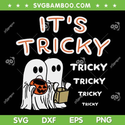 Funny Ghosts Its Tricky Tricky Tricky SVG PNG, Charlie Brown Spooky Halloween SVG, Peanuts Great Pumpkin SVG Funny Ghosts Its Tricky Tricky Tricky SVG PNG, Charlie Brown Spooky Halloween SVG, Peanuts Great Pumpkin SVG