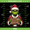 Grinch Mug Shot PNG, Merry Grinchmas PNG, Funny Grinch Santa Prison PNG Grinch Mug Shot PNG, Merry Grinchmas PNG, Funny Grinch Santa Prison PNG