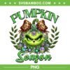 Grinch Pumpkin Season PNG, Funny Grinch Face in Pumpkin Leopard PNG Grinch Pumpkin Season PNG, Funny Grinch Face in Pumpkin Leopard PNG