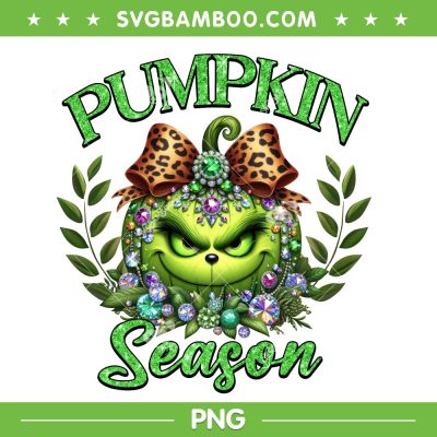 Grinch Pumpkin Season PNG, Funny Grinch Face in Pumpkin Leopard PNG Grinch Pumpkin Season PNG, Funny Grinch Face in Pumpkin Leopard PNG