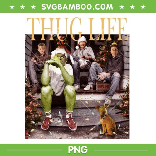 Grinch and Friends Thug Life PNG, Christmas Movie Characters Thug Life PNG