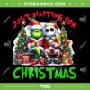 Grinch and Jack Skellington Just waiting for Christmas PNG, Funny Christmas Grinch and Jack Friends PNG Grinch and Jack Skellington Just waiting for Christmas PNG, Funny Christmas Grinch and Jack Friends PNG