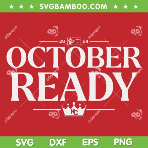 Kansas City Chiefs October Ready SVG, KC October SVG PNG