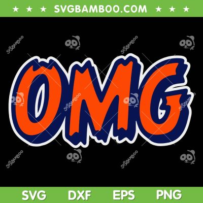 New York OMG SVG PNG, MLB Baseball Mets Oh My God SVG