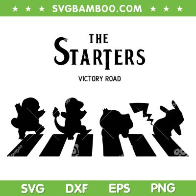 Pokemon The Starters Crossover SVG, Funny Pokemon Abbey Road SVG PNG, Pokemon Friends Silhouette SVG Pokemon The Starters Crossover SVG, Funny Pokemon Abbey Road SVG PNG, Pokemon Friends Silhouette SVG