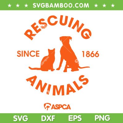 Rescuing Animals Since 1866 SVG, ASPCA Pets Lover SVG PNG Rescuing Animals Since 1866 SVG, ASPCA Pets Lover SVG PNG