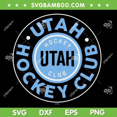 Utah Hockey Club SVG PNG, Hockey Utah Club Symbol Black SVG Utah Hockey Club SVG PNG, Hockey Utah Club Symbol Black SVG