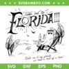 Take Me to Florida SVG PNG, Funny Ghost Florida Summer Vacation SVG, Girls Trip Tropical SVG