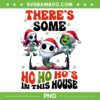 The Nightmare Before Christmas Dancing PNG, Jack Skellington Santa There's Some Ho Ho Ho PNG