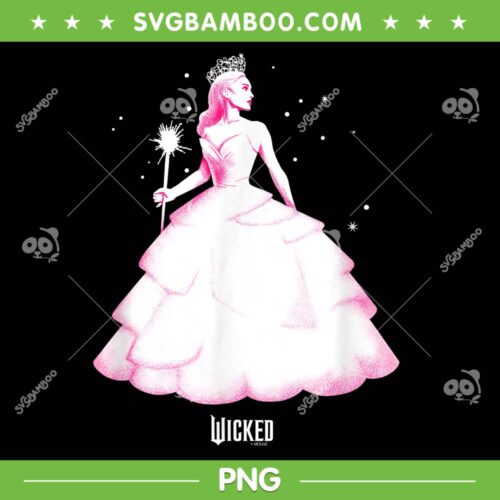 Wicked Glinda Tonal Pose PNG, Wicked The Musical PNG
