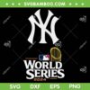 Yankees World Series 2024 SVG, New York Yankees Champions 2024 SVG PNG, MLB Yankees Baseball DXF SVG PNG EPS