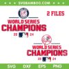 Yankees World Series Champions SVG, 2 Files Yankees Baseball Champs 2024 SVG PNG