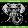 Alabama Crimson Tide Glasses SVG, Football Elephant Sunglasses SVG PNG Alabama Crimson Tide Glasses SVG, Football Elephant Sunglasses SVG PNG