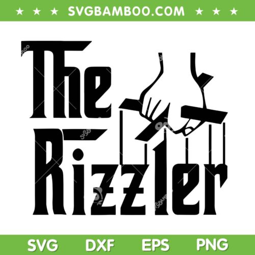 The Rizzler SVG, AJ Big Justice The Rizzler SVG, Rizz Face Godfather SVG PNG