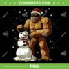 Bigfoot Santa Snowman PNG, Bigfoot Santa Christmas Meme PNG Bigfoot Santa Snowman PNG, Bigfoot Santa Christmas Meme PNG