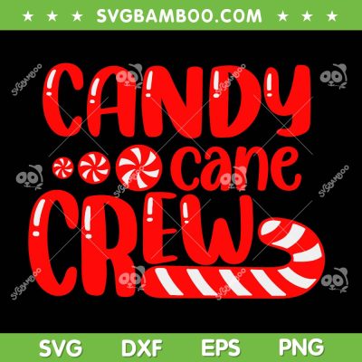 Candy Cane Crew SVG PNG, Family Group Candy Lover Pajamas SVG Candy Cane Crew SVG PNG, Family Group Candy Lover Pajamas SVG