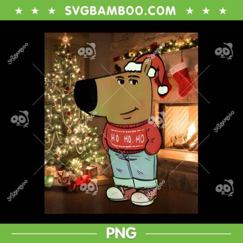 Chill Guy Meme Christmas PNG, Funny Im Just a Chill Guy Meme Costume PNG, Xmas Funny Chill Guy PNG