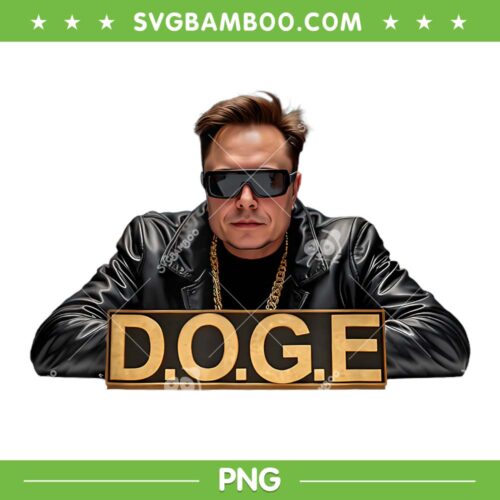 Funny Elon Musk DOGE PNG, D O G E Department Of Government Efficiency PNG