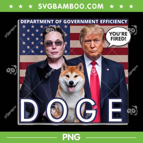 DOGE Department of Government Efficiency PNG, Trump Elon Musk Doge PNG