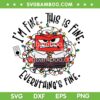 Disney Anger Christmas SVG PNG, Inside Out Anger I'm Fine This is Fine SVG, Anger Xmas Lights SVG PNG Disney Anger Christmas SVG PNG, Inside Out Anger I'm Fine This is Fine SVG, Anger Xmas Lights SVG PNG