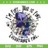 Inside Out Ennui Christmas Lights SVG, Disney Ennui I'm Fine is Fine Everythings Fine SVG PNG Inside Out Ennui Christmas Lights SVG, Disney Ennui I'm Fine is Fine Everythings Fine SVG PNG